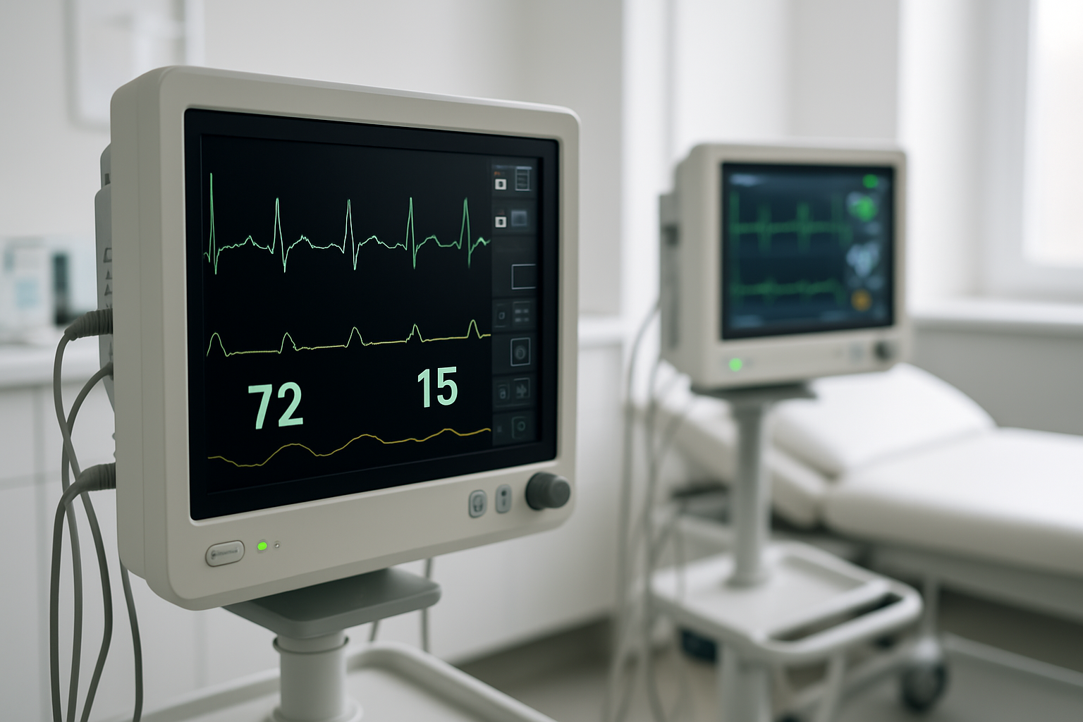 Monitores cardíacos e aparelhos médicos para aluguel