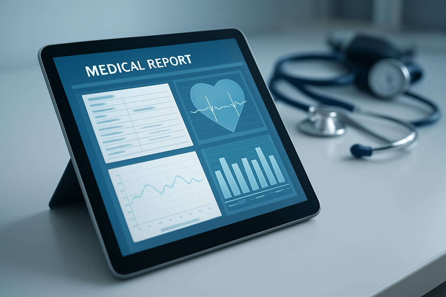 Plataforma integrada para emissão de laudos médicos